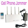 10w 4 band GSM Cell Phone Jammer School Rooms W/Remote/Adjustable Range Moible Phone Blocker