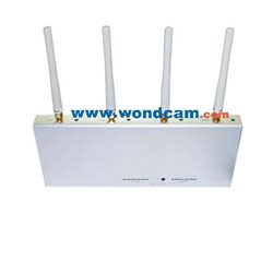10w 4 band GSM Cell Phone Jammer School Rooms W/Remote/Adjustable Range Moible Phone Blocker
