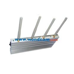 10w 4 band GSM Cell Phone Jammer School Rooms W/Remote/Adjustable Range Moible Phone Blocker