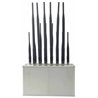 14 Bands Cell Phone Signal Jammer from 135mhz to 2600mhz,jamming 3G,4G,Low frequency remote control bomb jammer