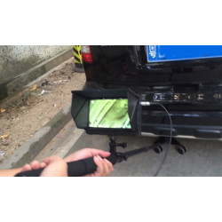 Vehicle Inspection Camera System - Inspection Under Car,Truck Bomb - with movable camera real time watching on display