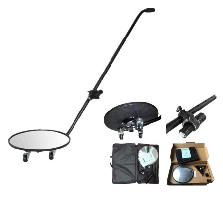 WD-ML car search mirror,under vehicle inspection mirror,bomb detector,Searching under car truck bomb drug