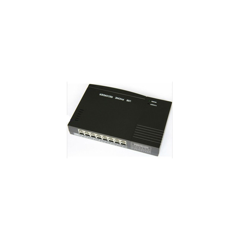 16 Channel telephone recorder with USB, Support Windows98/ME/2000/XP/2003/Vista