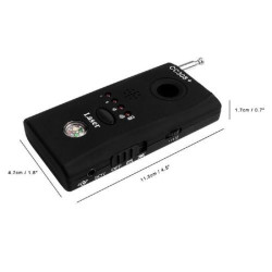 CC3308 Little Angel Wireless Signal Detector - Spy Camera Lens Finder - Compass Tool