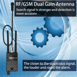 618W Anti Spy Detector Radiation/Signal+ Magnet Bug Detector Sensitive Bug Sweeper for Hidden Spy GSM Listening Device Detector