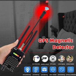 618W Anti Spy Detector Radiation/Signal+ Magnet Bug Detector Sensitive Bug Sweeper for Hidden Spy GSM Listening Device Detector