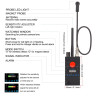 GPS Tracker Detector,Magnet Detector,Hidden Camera Detector, Audio Bug RF Signal Detector,Spy Device Sweeper Scanner