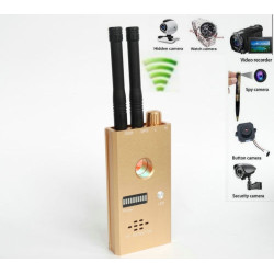 Spy Bug RF Detector wireless Anti-Spy Finder Hidden Camera Tracking Device