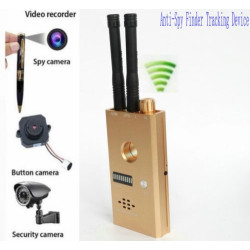 Spy Bug RF Detector wireless Anti-Spy Finder Hidden Camera Tracking Device