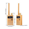 G319 Anti Spy RF Detector GPS Signal Detector Detect RF Radio GSM 3G 4G 5G Spy WiFi Camera Audio Bug & Wireless Signals
