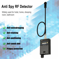 Anti Spy Magnetic GPS Tracker Detector G618D Finder for GSM Signal Magnet Hidden Audio GPS Eavesdropping Bug