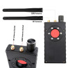Spy Pinhole Camera Lens Finder, RF Signal Scanner Spy WiFi Camera, GSM Audio Bug, Cellphone Listening Device, GPS Tracker Finder