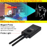 Spy Pinhole Camera Lens Finder, RF Signal Scanner Spy WiFi Camera, GSM Audio Bug, Cellphone Listening Device, GPS Tracker Finder