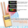 Anti Spy RF Signal Detector GPS Signal Detector Spy Bug WiFi Camera Wireless Detector Find GPS Tracker, Audio Bugs