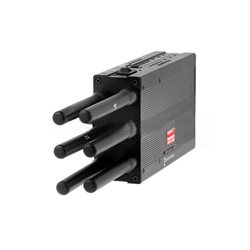 6 Bands GSM CDMA 3G 2.4GHz GPS L1 L2 L5 All in One Handheld Mobile Phone Jammer