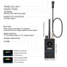 G328B GPS Tracker Detector RF Signal Detector to Find Spy WiFi Device and Magnet GPS Tracker Under Car Tracker