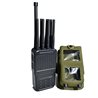 Handheld Cell Phone Jammer with leather Case 8 Bands CellPhone 4G LTE Wimax WIFI GPS Signal Jammer