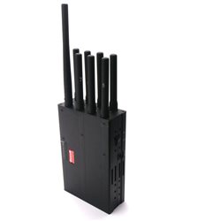 8 band cell phone signal jammer | Blocking GSM,3G,4G LTE,GPS L1,Lojack all in one,support 2 hours continue working