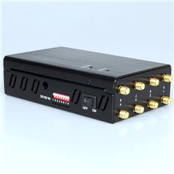8 Bands GSM CDMA 3G 4G GPS L1 WiFi Lojack Cell Phone Jammer,Blocking GPS Tracker,WiFi,Lojack and 4G mobile phone (for Europe)