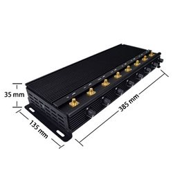 8 Bands GSM DCS 3G 4G-LTE(for Europe) WIFI GPS-L1 LOJACK Jammer