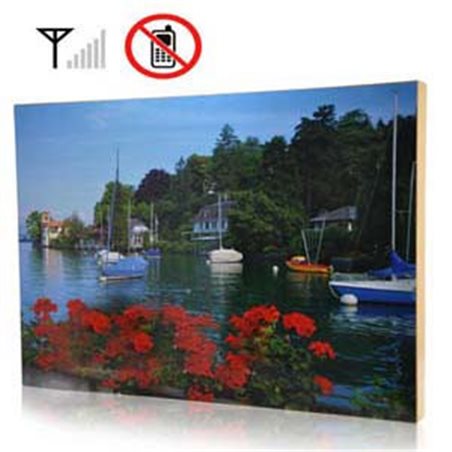 Wall cell phone signal jammers